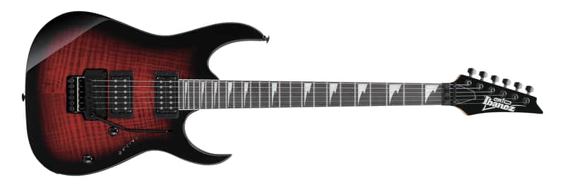 Ibanez GRG320FA-TRB Gio Electric Guitar - Transparent Red Burst image 1