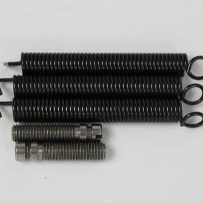 2002 Fender American Standard Stratocaster USA Chrome Guitar Bridge w/Original Bolts and Screws image 7
