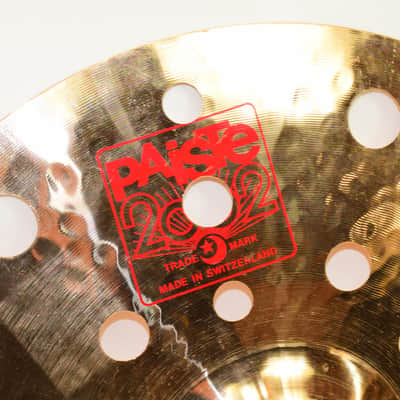Paiste 2002 Wild Crash 19" Cymbal, Modded image 3