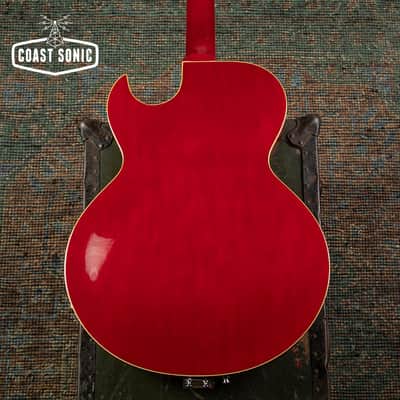 1992 Gibson ES-135 Semi-Hollow Body with added Bigsby, Hard Case image 8