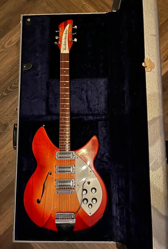 Rickenbacker 345 Rose Morris model 1998 - 1967- Fireglo image 1