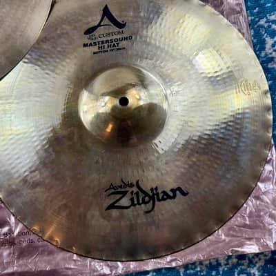 Don’t pay £512!! 15" Zildjian A Custom MASTERSOUND Hihats 1165g 1700g image 6