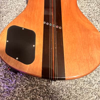 Halo INVERTED 6-string Multi-Scale (Fanned Fret) Guitar with Bare Knuckle Juggernaut Pickups Hipshot Bridge Inverted 2024 - Marble image 6