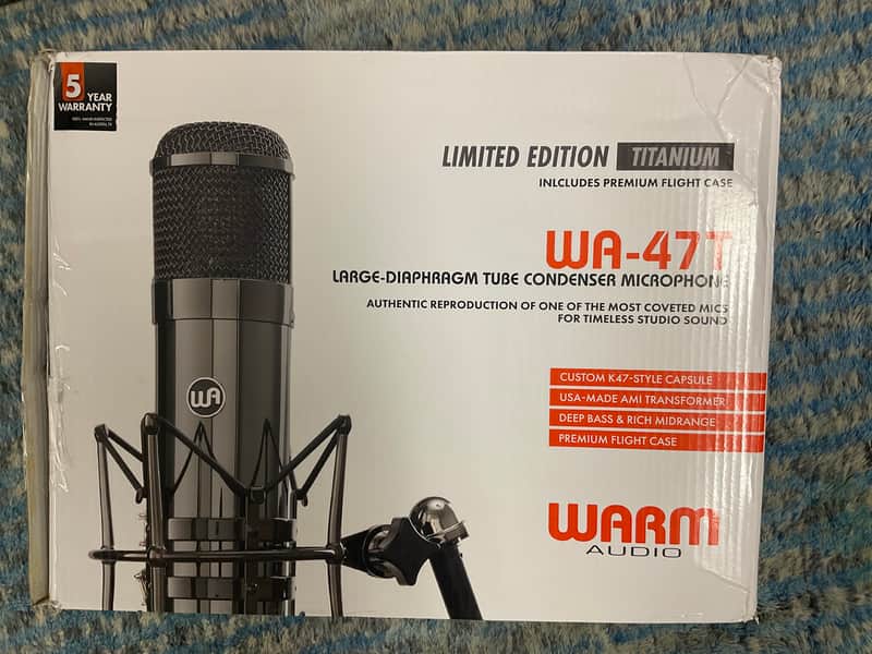 Warm Audio WA-47T (Modified by Signal Art Electronics, now known as TubeMicMods.com) image 1