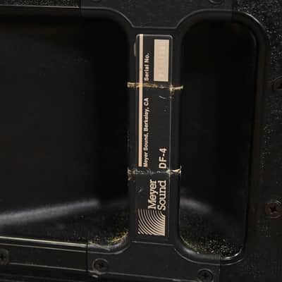 Meyer Sound DF-4 Medium-Throw Down Fill Self-Powered Loudspeaker CG01VYZ *ASK FOR SHIPPING* image 5
