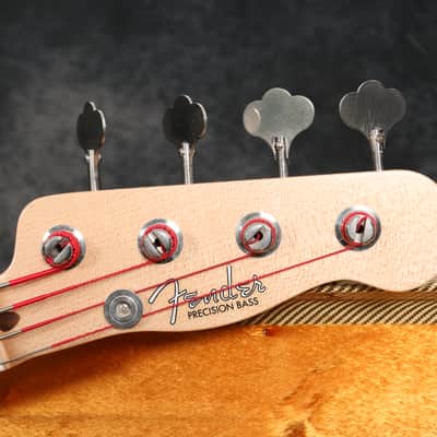 2014 Fender Custom Shop - Proto Precision Bass - Arctic White - OHSC image 4