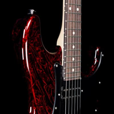 Suhr Custom Classic Strat Red Web Finish image 18