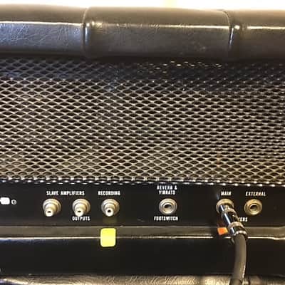 Plush PRB 1000S Amp and Cabinet early 1970's Black Padded image 10