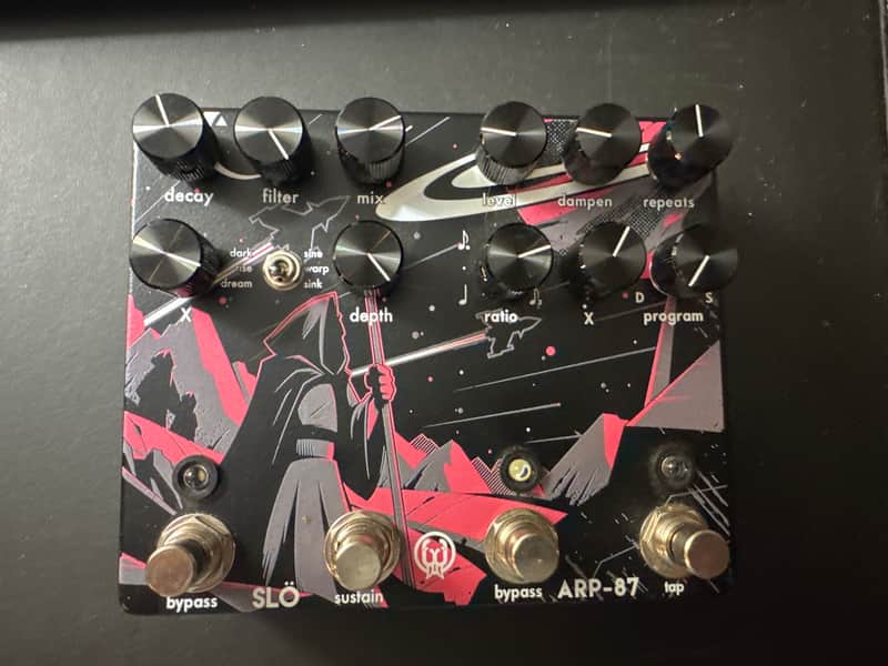 Walrus Audio Slö / ARP-87 2020 - Black / Pink Graphic image 1