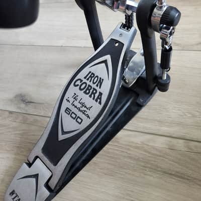 Tama HP600D Iron Cobra 600 Series Single Bass Drum Pedal 2010s - Black/Chrome image 6