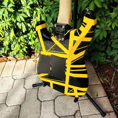 EVH Bumblebee Eddie Van Halen Black Yellow Striped Series *UNPLAYED* 2013 image 12