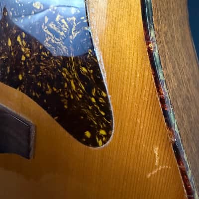 Vintage 1970's Gibson J-40 Dreadnought Acoustic Guitar Natural w/ Case image 11