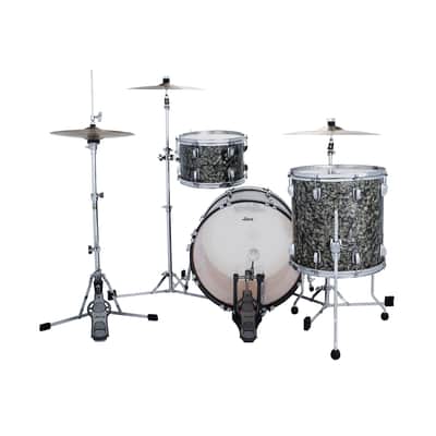 Ludwig Classic Maple Downbeat 3-Piece Drum Kit w/ 20" Kick - Moss Green image 3