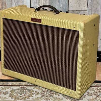 Fender Blues Deluxe Reissue 2-Channel 40-Watt 1x12" Guitar Combo, Tweed, Ships Ultra Fast so Support Indie Music Shops ! image 3