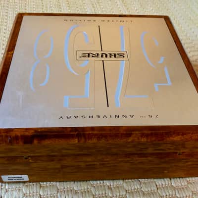 SHURE 75th Anniversary SM57 & SM58 Collector Set in LTD ED Box image 11