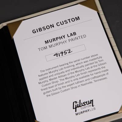 2021 - Gibson Custom Shop Made 2 Measure Murphy Lab '59 Les Paul Standard Murphy Painted Ultra Heavy Aged Kindred Burst image 19