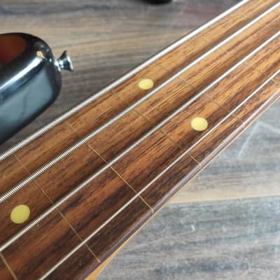 2007 Edwards (by ESP) Jaco Pastorius Fretless Jazz Bass Guitar (Made in Japan) image 5