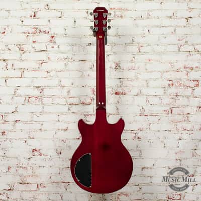 Austin Super 6 Double Cut Electric Guitar Trans Red (USED) x0060 image 9