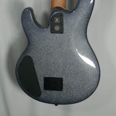 Ernie Ball Music Man Starry Night Dark Ray 4-string electric bass with case *Demo* image 11