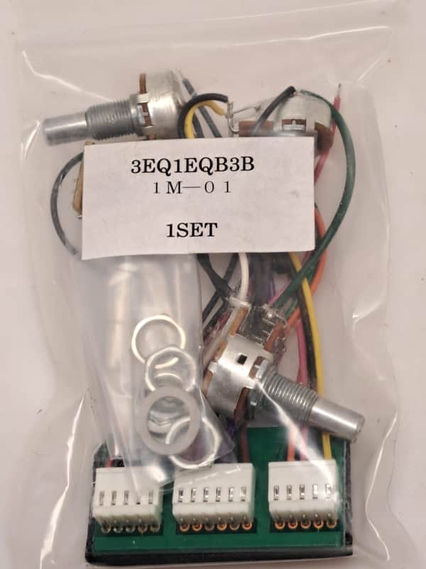 Ibanez 3EQ1EQB3B EQB-3B Bass Onboard Preamp- 3 Band- NOS Unused image 1
