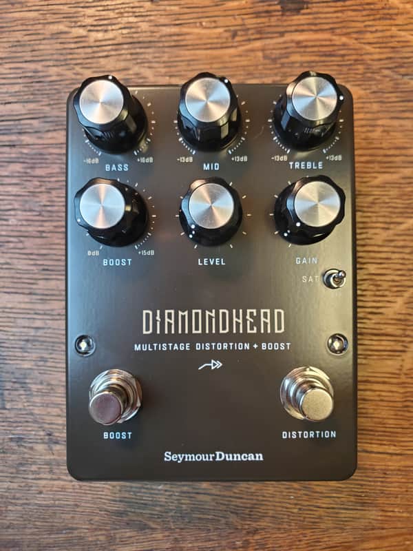 Seymour Duncan Diamondhead Multistage Distortion + Boost 2019 - Black image 1