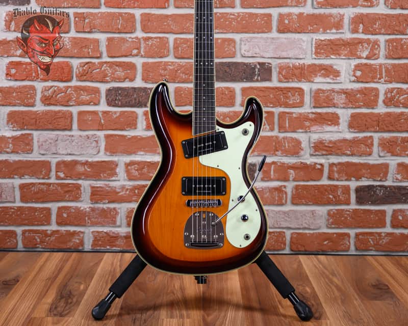 Wilson Bros VM110 The Ventures Model 3-Tone Sunburst 2005 w/Hardshell Case(Owned by Don Wilson of The Ventures) image 1