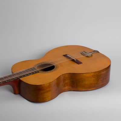 C. Bruno & Son Lyra Model 493 12 String Flat Top Acoustic Guitar, made by Oscar Schmidt,  c. 1925, black hard shell case. image 7