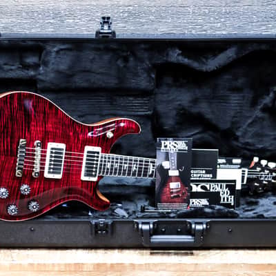 PRS McCarty 594 10-Top Red Tiger Pattern Vintage Electric Guitar w/Case #0399640 image 11