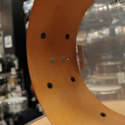 Pre-Owned Reverie Drum Co. 7x14" Birdseye Maple Snare Drum (Honey Maple) image 11