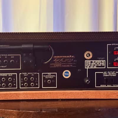 🎶✨ Marantz 2215B Vintage Stereo Receiver w/ Original Wood Case — Warm White LED, Cleaned/DeoxIT, Tested & Working image 11