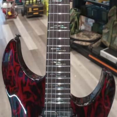 Schecter C-1 FR S Silver Mountain Sustainiac 2022 - Present - Blood Moon image 3