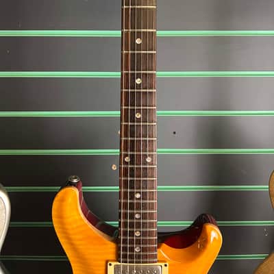 PRS Custom 22 Stoptail Vintage Yellow 1998 Electric Guitar image 6