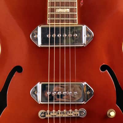 1967 Gibson ES-330 TDC - Sparkling Burgundy Metallic image 4