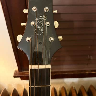 PRS SE P20E Tonare Parlor with Fishman Sonitone Pickup 2022 - Present - Black Top image 5