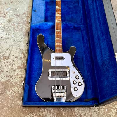 Rickenbacker 4003 1982 Jetglo original vintage USA stereo image 5