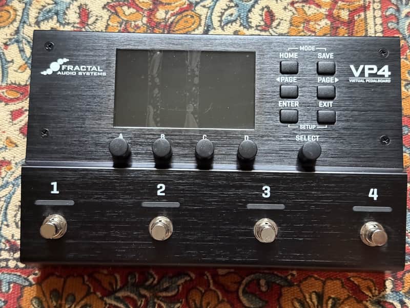 Fractal Audio VP4 Virtual Pedalboard 2024 - Present - Black image 1