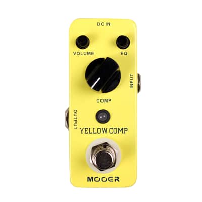 Mooer Audio Yellow Comp Optical Compressor Pedal - Effect for Guitars image 1