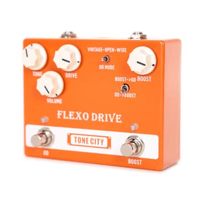 Tone City Flexo Drive Overdrive/Boost TC-T36 Guitar Effect Pedal True Bypass. image 3