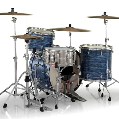 Pearl President Deluxe Ocean Ripple 3pc Shell Pack 24x14 13x9 16x16 Drums | Authorized Dealer image 11