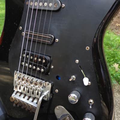 Kramer Pacer Custom 1984 Black- Seymour Duncan Vintage Pickups- Bannana Hockey Stick image 4