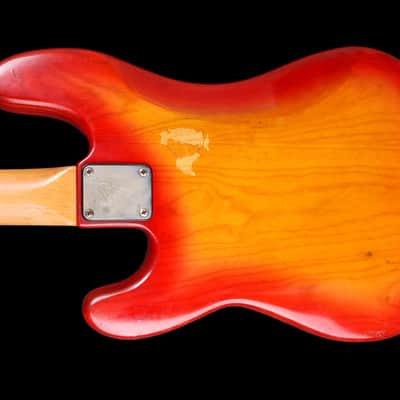 Fender Precision Bass 1981 - Cherry Sunburst image 5