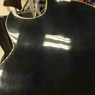 Alvarado Bajo Quinto Black Acoustic 10 String Guitar image 13