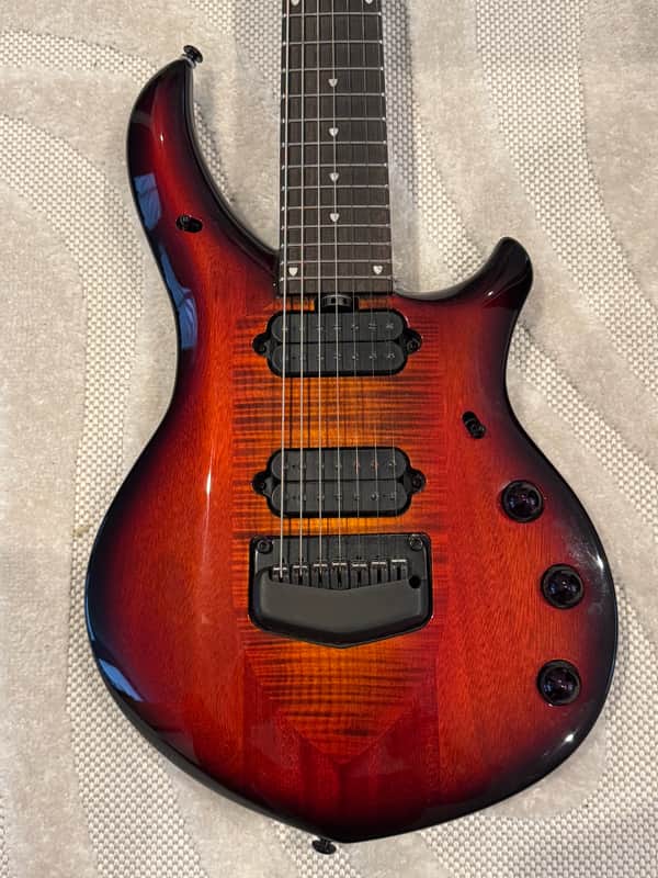 Ernie Ball Music Man John Petrucci Signature Majesty 7 2024 - Present - Amaranth