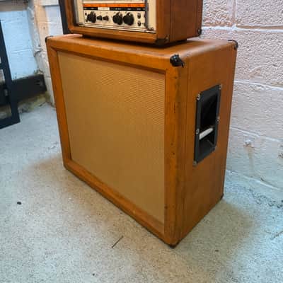 1974 Orange OR120 amplifier head with matching Orange 4x12 cabinet. image 2