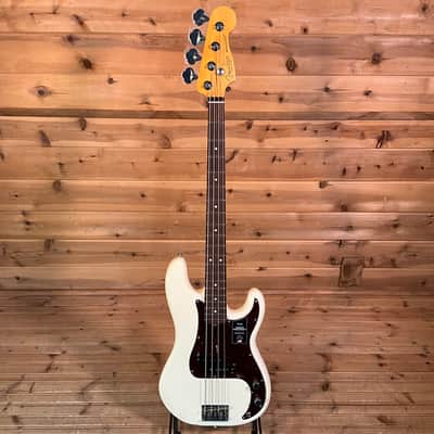 Fender American Professional II Precision Bass USED - Olympic White image 2