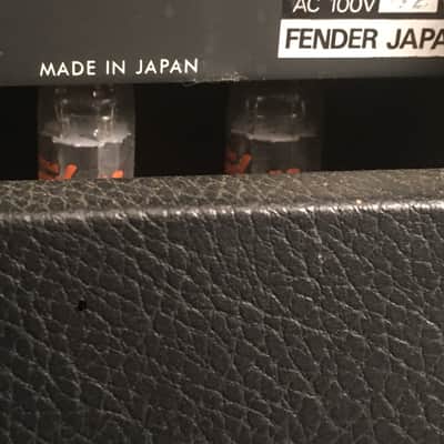 Vintage Rare Fender Sidekick Tube 20R 1980s Black Tolex Original Classic Blackface Collector image 8