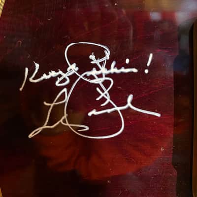 Gibson Les Paul Custom (Les Paul Twice Signed) W/ Photo Proof 1978 Wine image 2