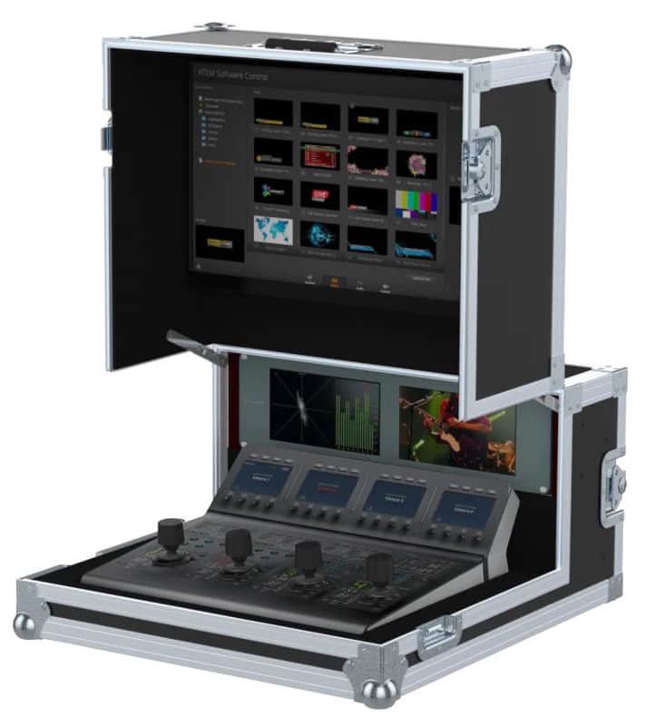 ProX XSM-AVMG3U6U Video Controller Flight Case, ATEM 1 M/E Camera Control Panel image 1