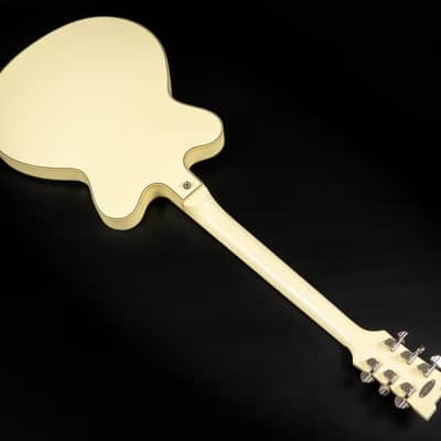 2018 Duesenberg Fullerton CC - Vintage White | German Semi-Hollow Thinline Tremolo P90 Pickup PLEK | CoA OHSC image 14