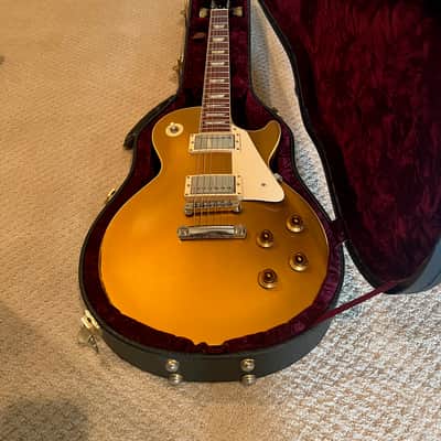 Gibson Custom Shop '57 Les Paul Goldtop Reissue (2002 – 8.8 lbs – Excellent Condition – OHSC) image 1